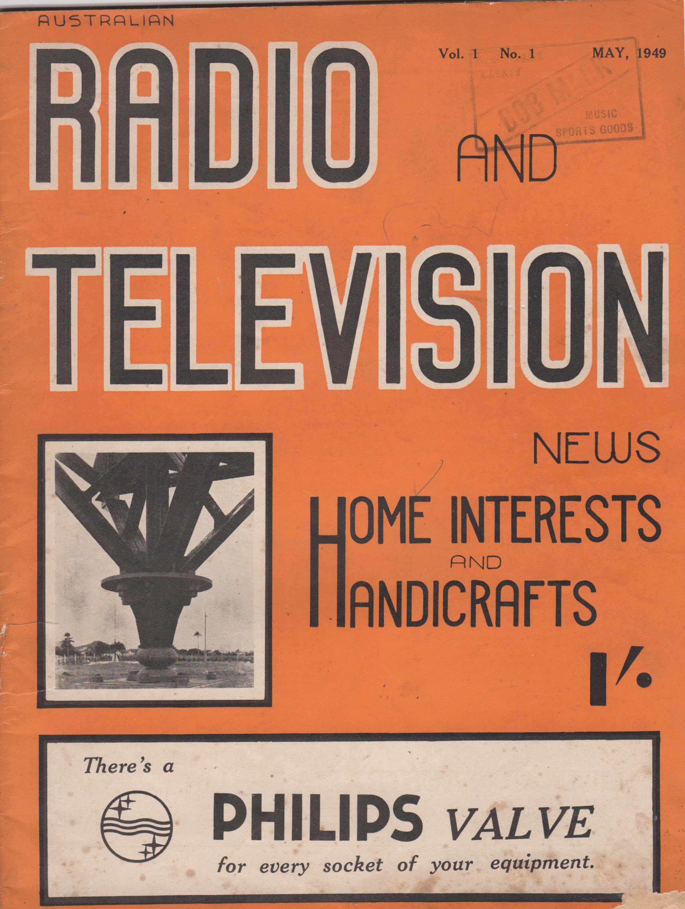 Radio and Television News Mai 1949